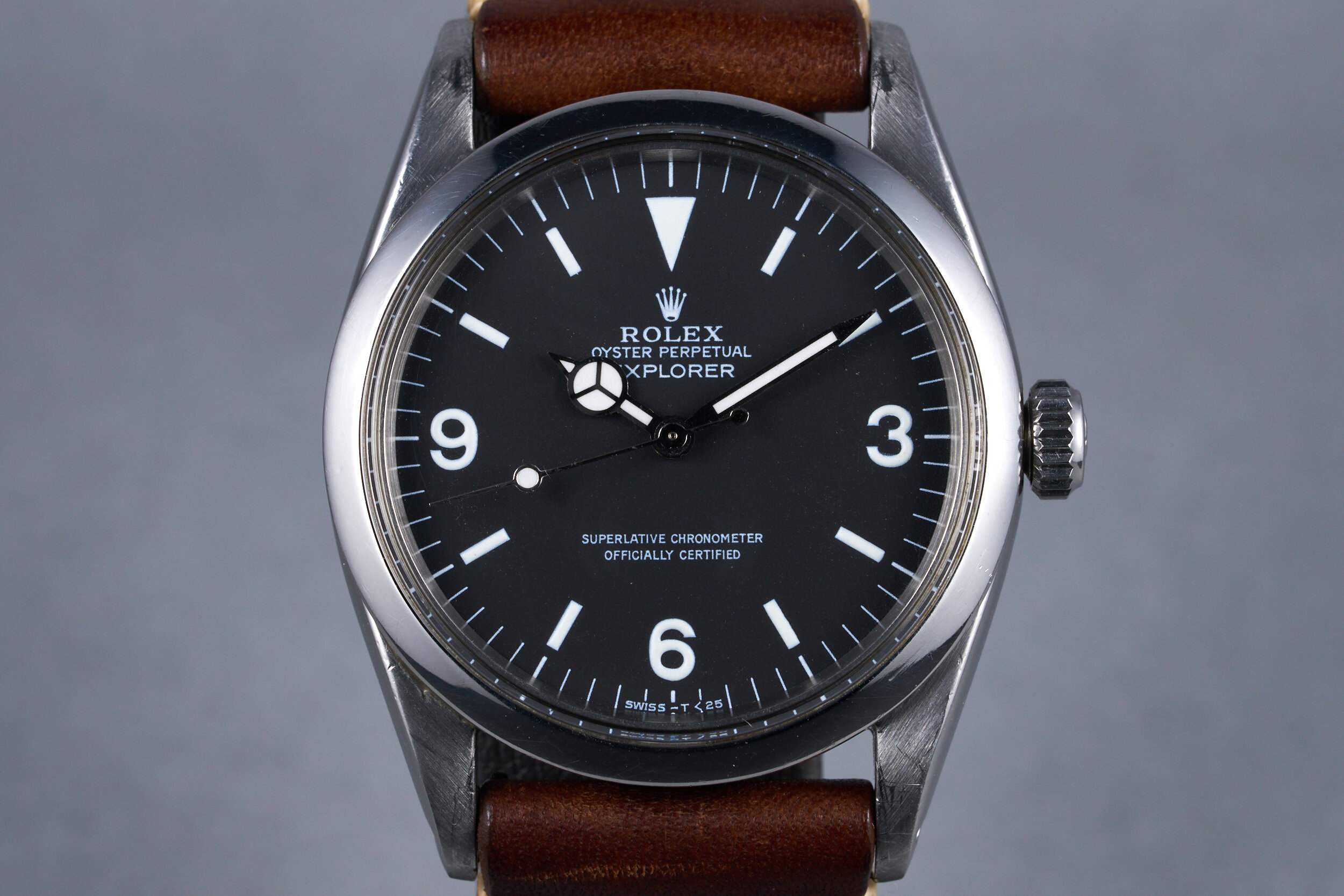 1960 Rolex Explorer I Ref: 1016 Service Dial