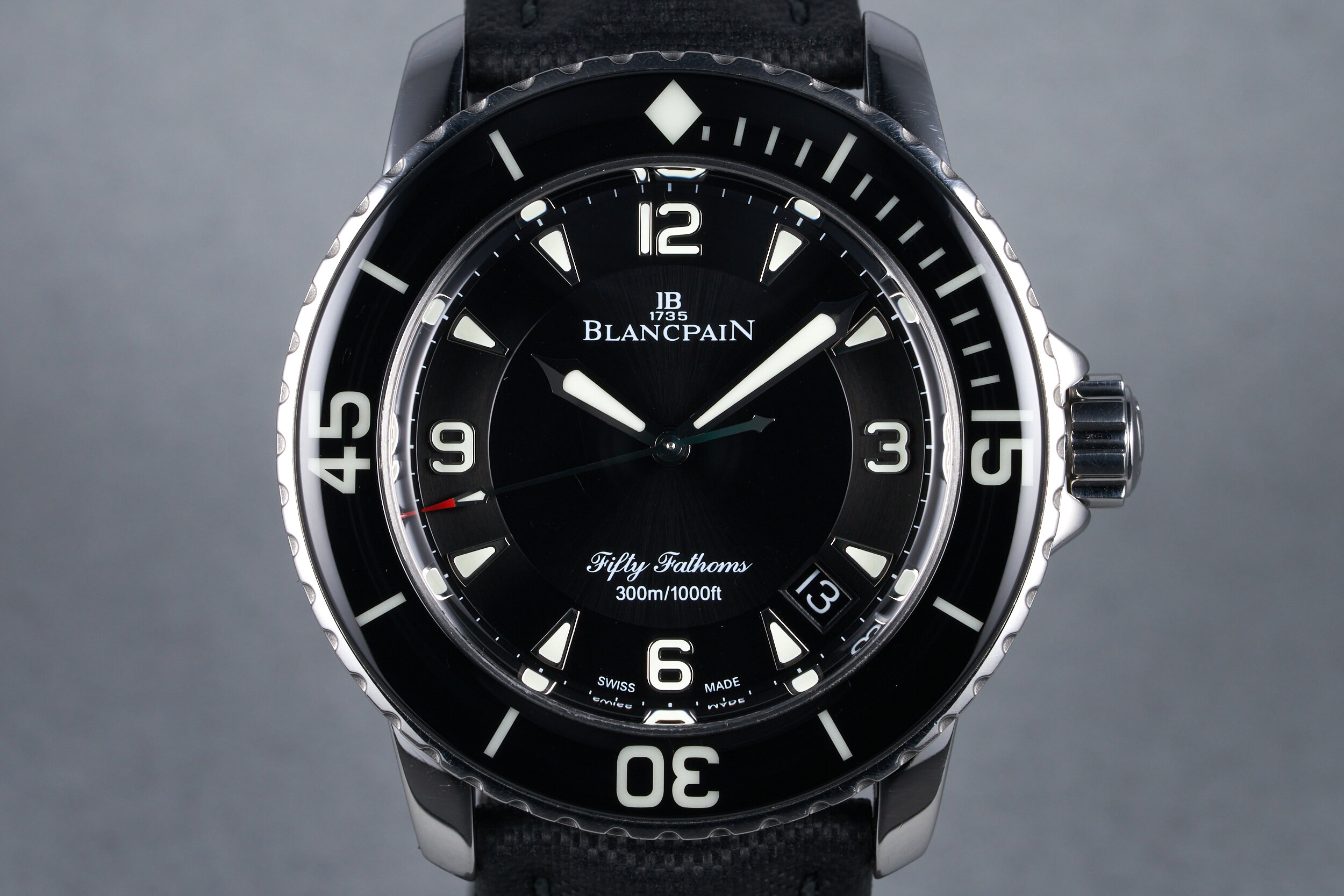 2014 Blancpain Fifty-Fathoms Ref: 5015-1130-52A with Box and Papers