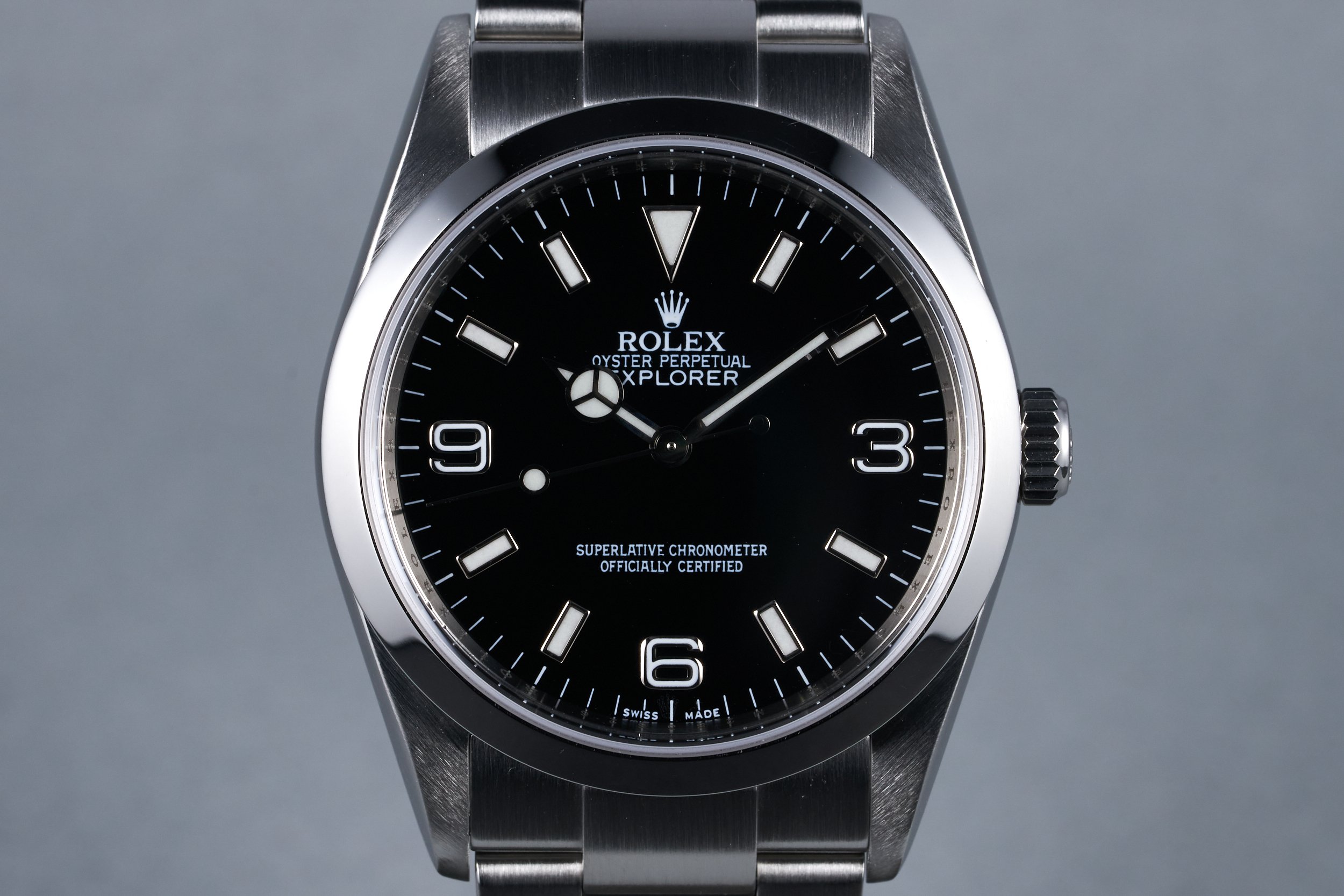 2007 Rolex Explorer Ref: 114270 with Papers