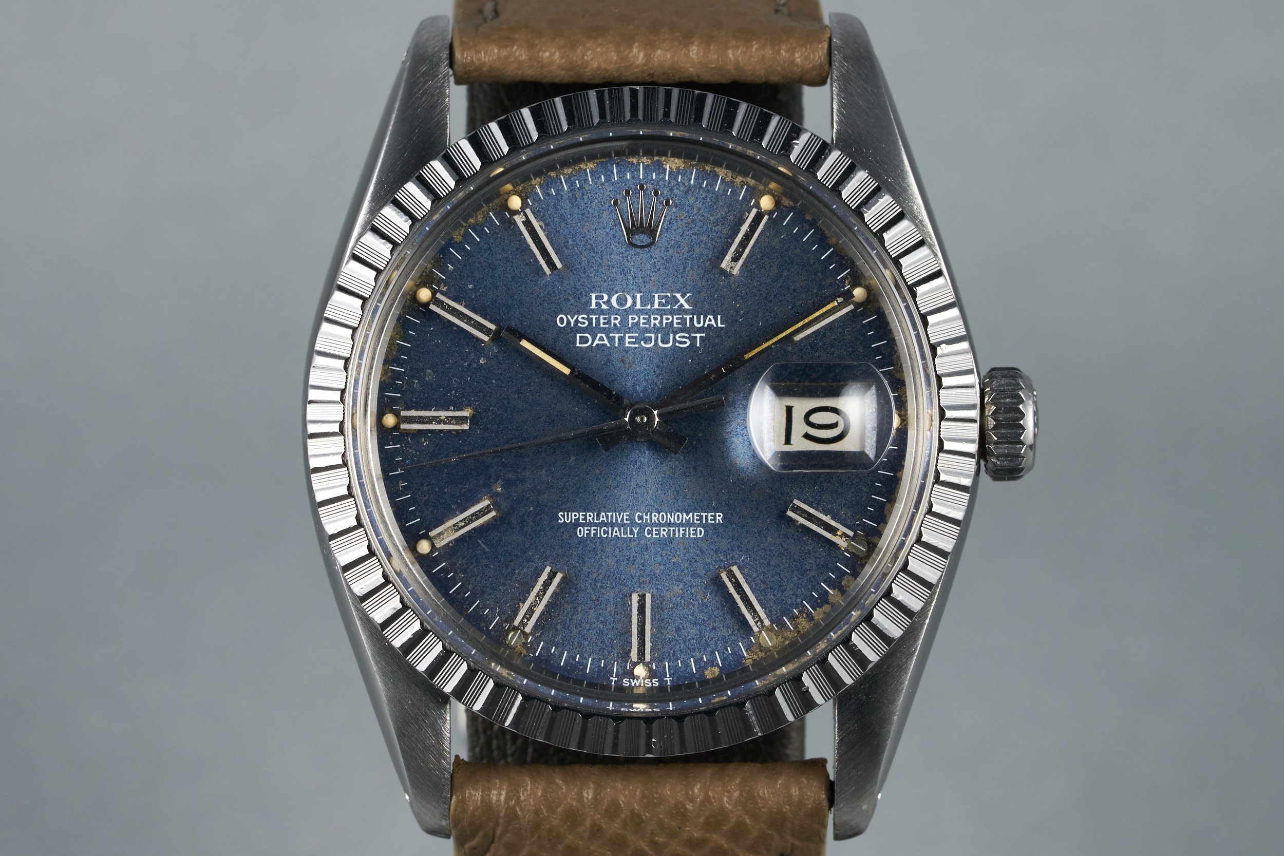 1979 Rolex Datejust Ref: 16030 Blue Dial