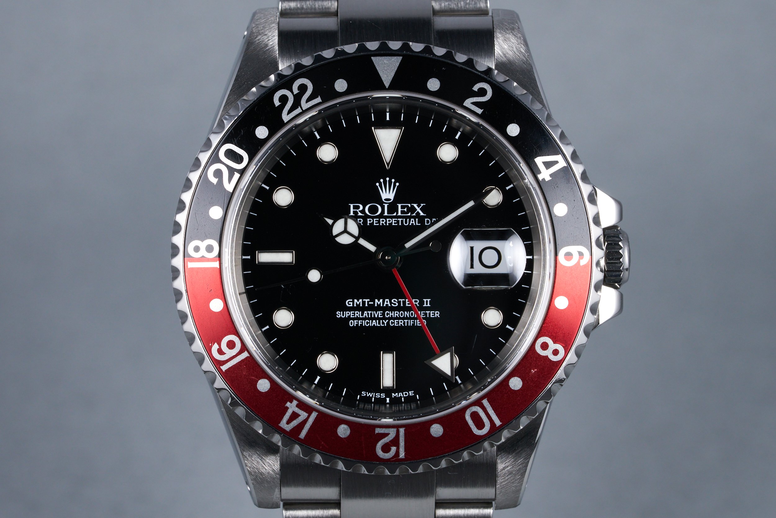 2000 Rolex GMT II Ref: 16710 with Coke Insert