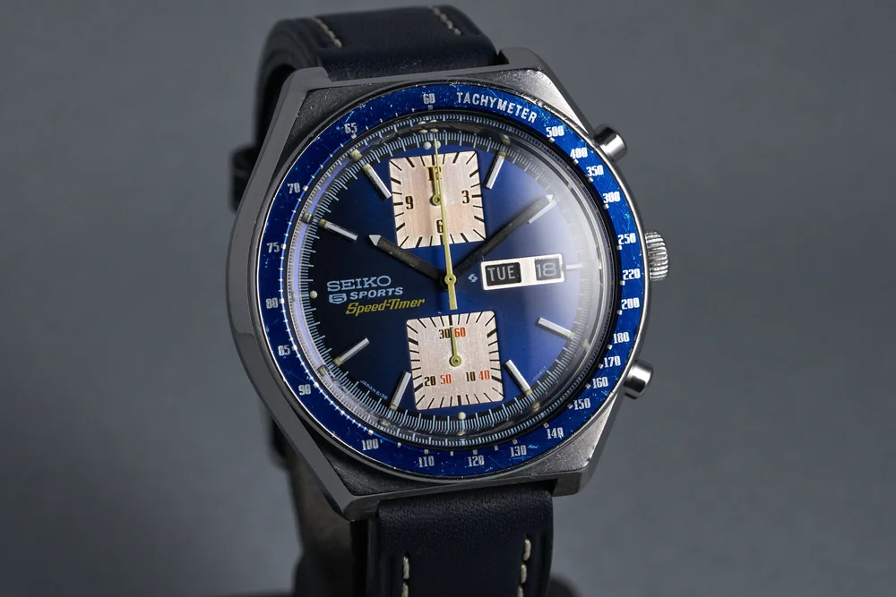 1970s Seiko 5 Sports Speedtimer Chronograph Ref: 6138-0030 