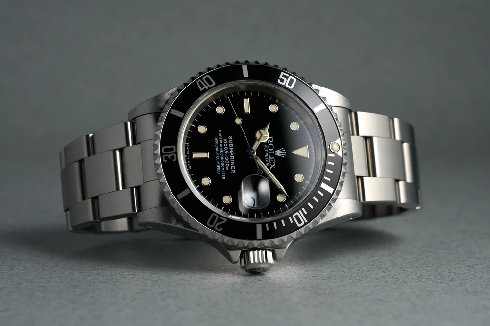 1997 Rolex Submariner Ref: 16610 with Box and Papers OP 1986