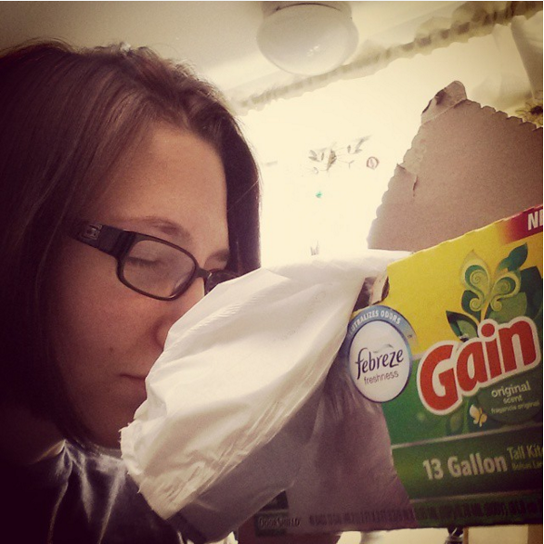Now nearly every manufacturer of garbage bags has scented versions.