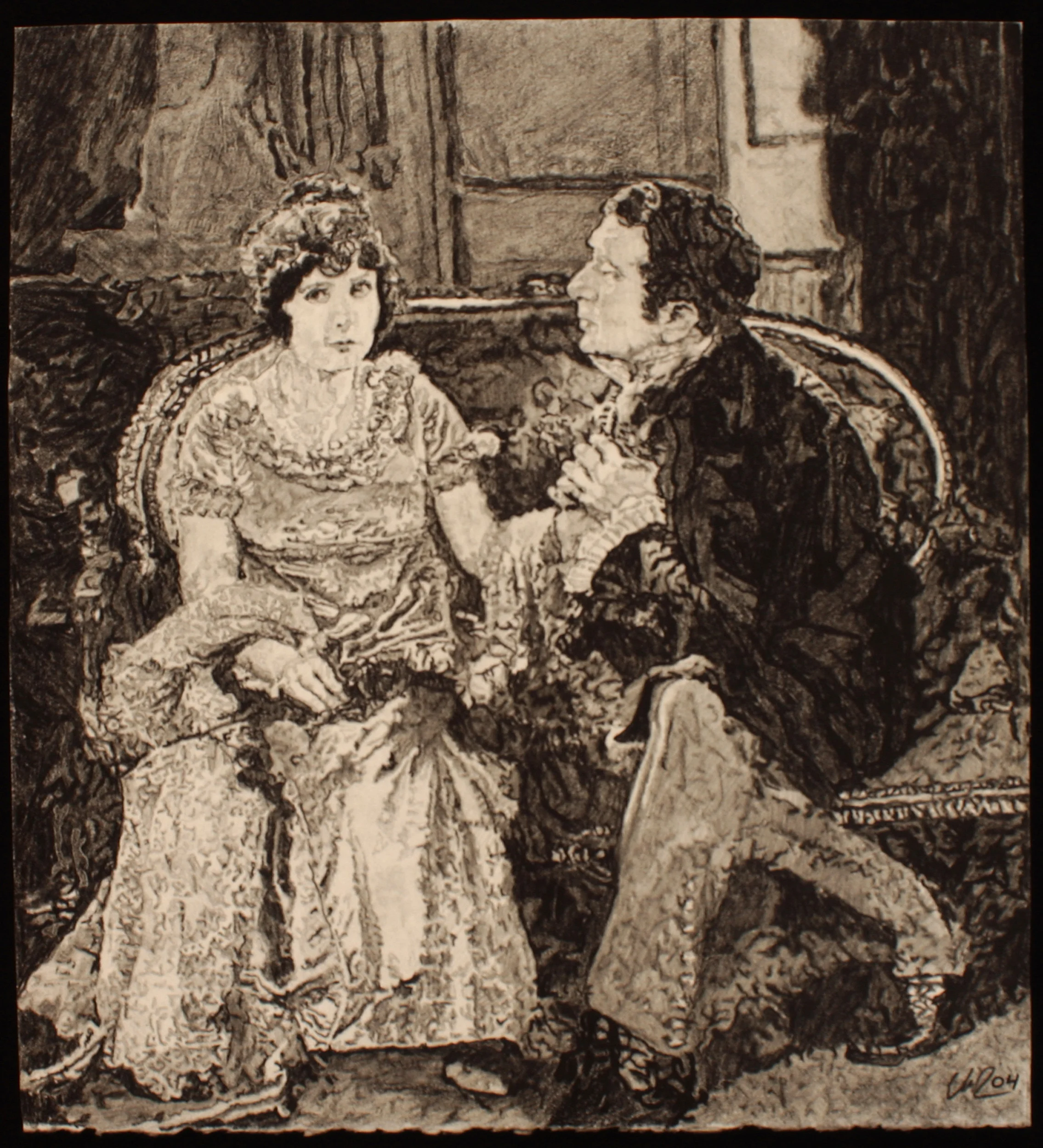 The Sitting Room, Where He Told Her It Was Time For Dinner