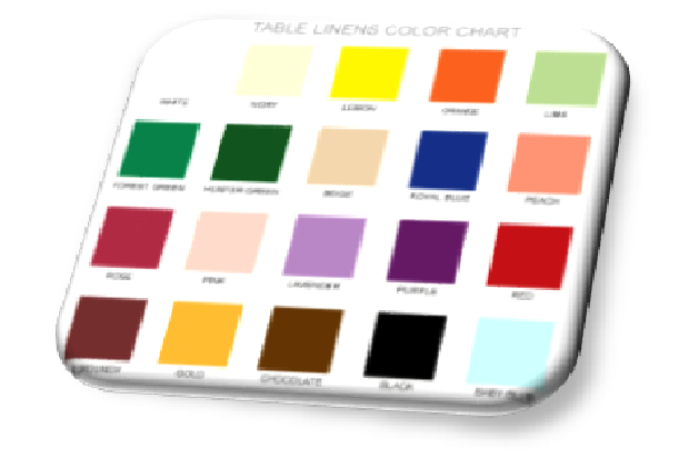   Table Linen Colors  
