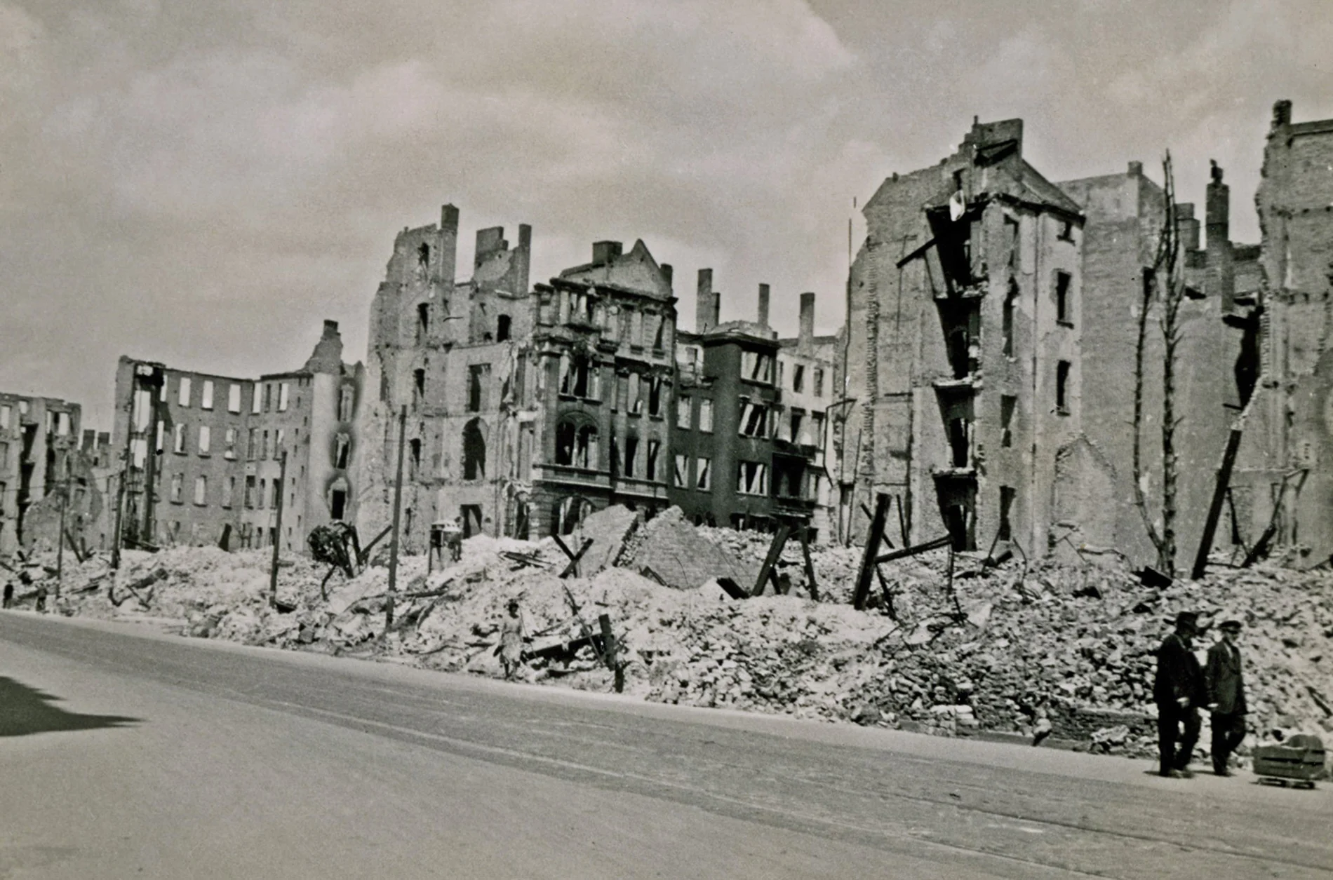 Berlin toward the end of WWII