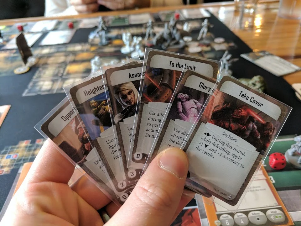 You may wonder how someone has so many Command cards. The answer: missed opportunities.