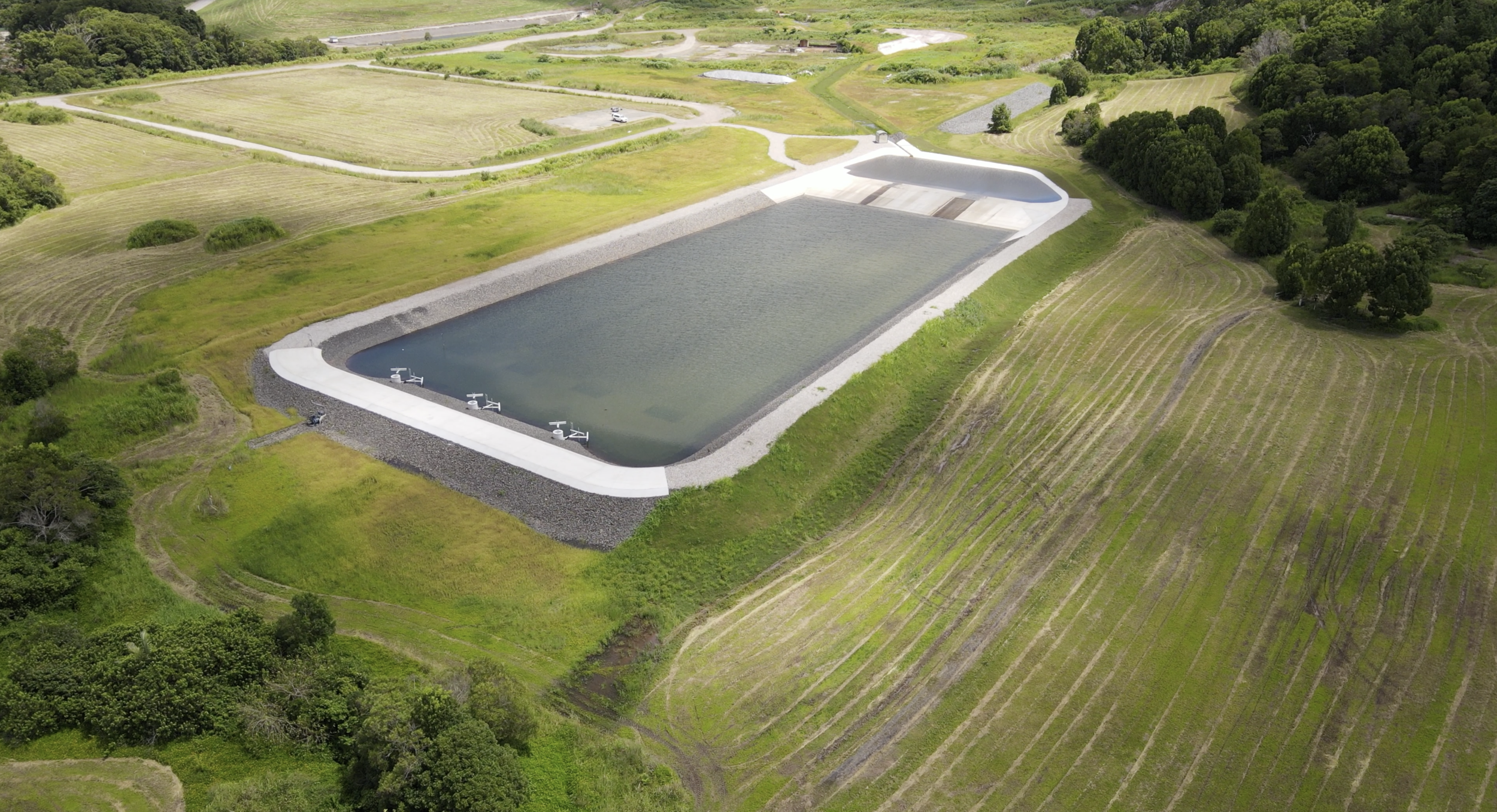 Nambour Landfill Expansion – High Efficiency Sediment Basin now completed