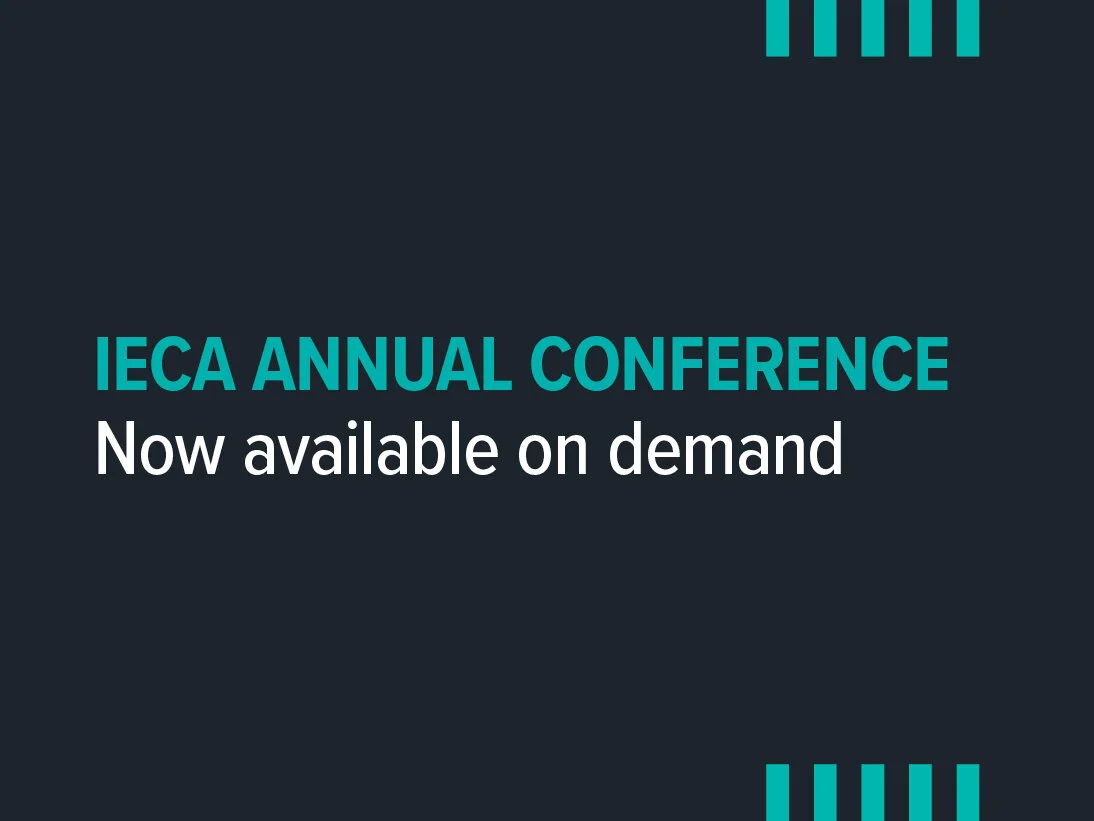 IECA Annual Conference now available on demand