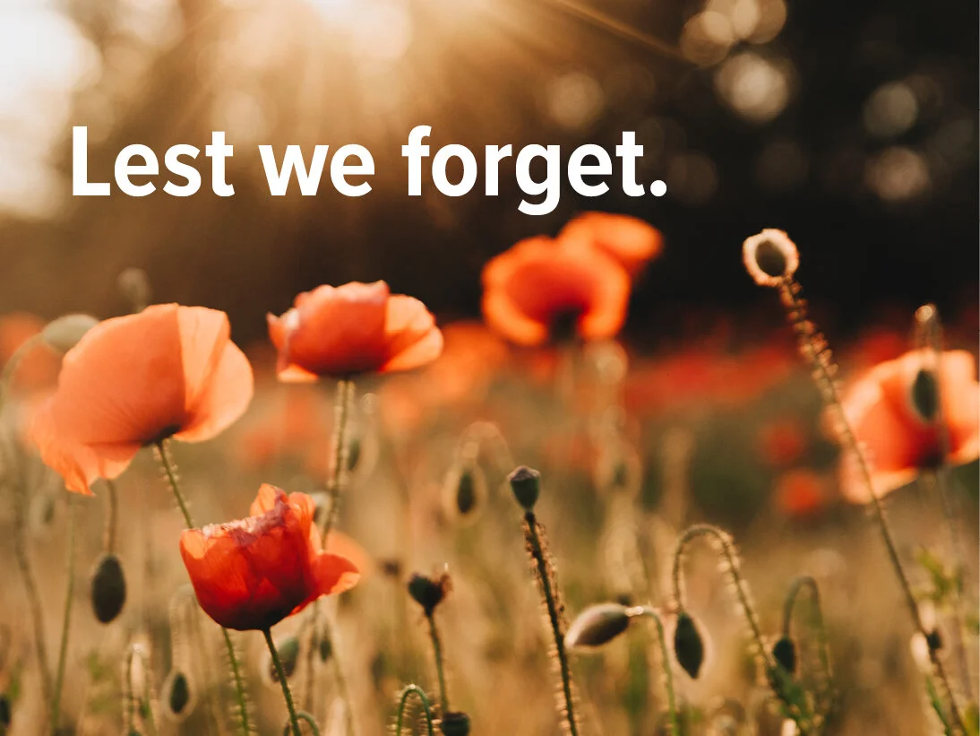 Lest we forget