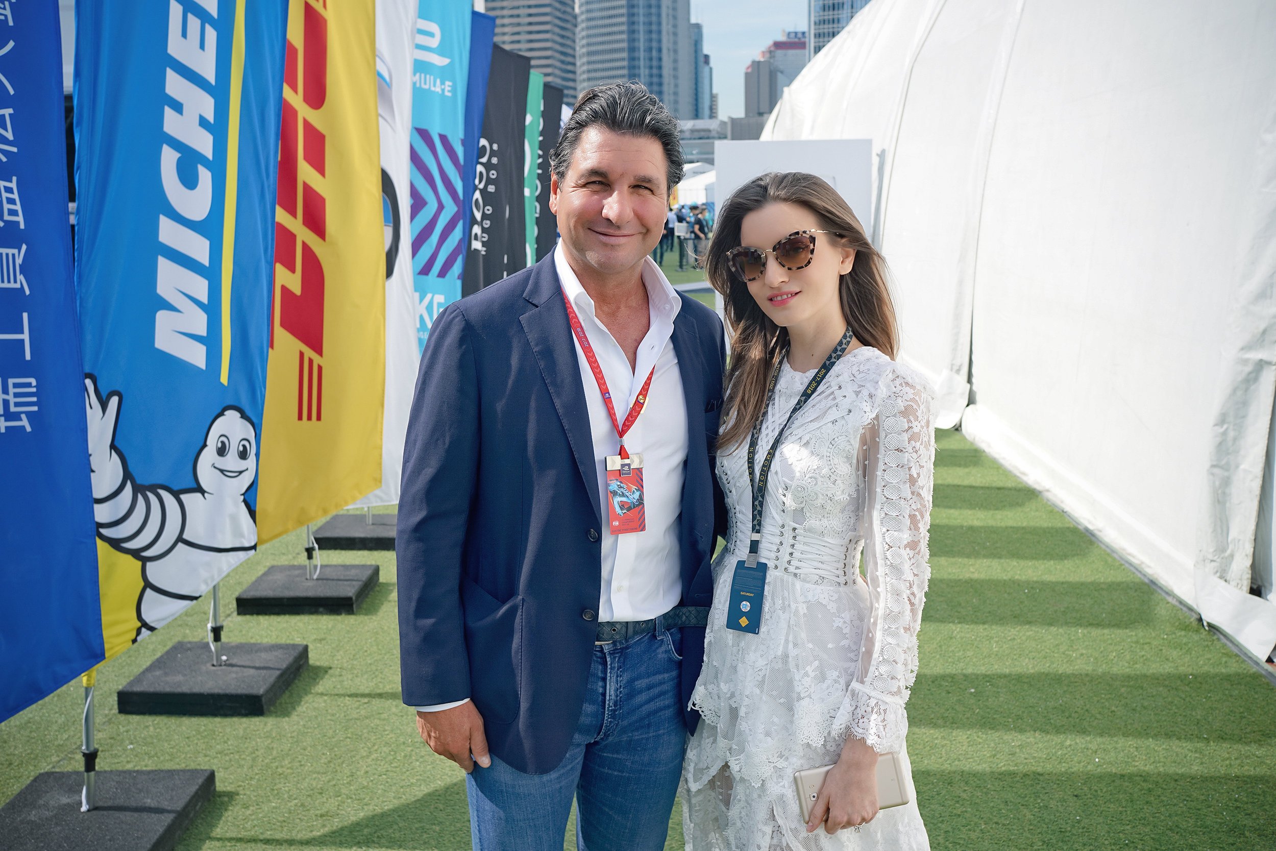 Giorgio Veroni, Kelly Prehn, Formula E Hong Kong