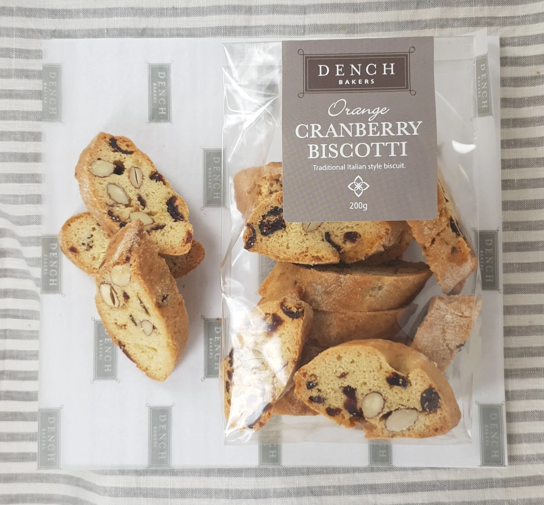 Orange Cranberry Biscotti