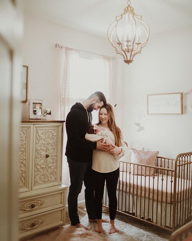 Getting to follow couples through different phases of life; from engagements to weddings to maternity to new born photos, is one of the most amazing parts of my job. I love seeing these couples and little families grow!