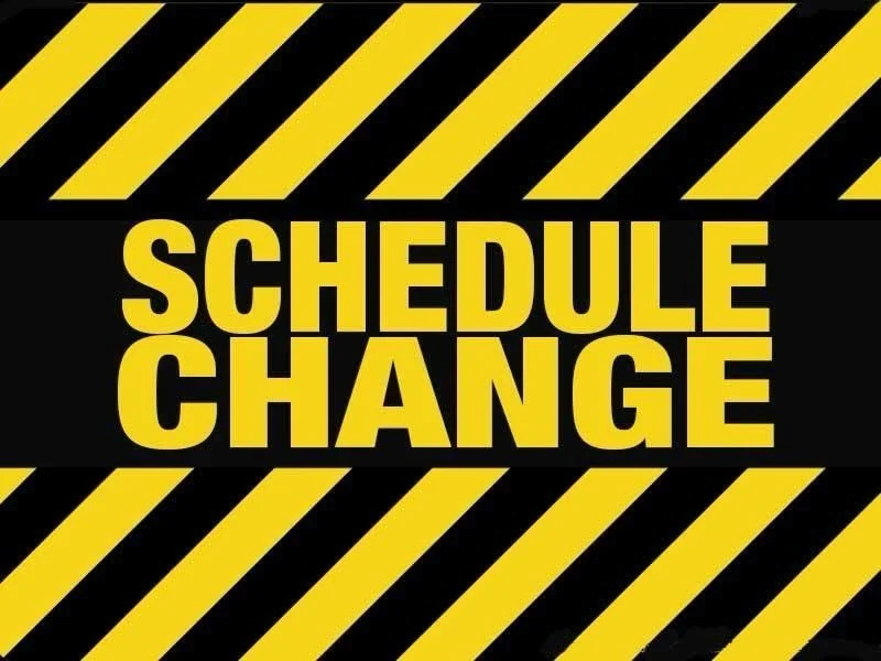 Quick schedule change for today: there will be NO 11:30am BJJ class today (Thursday, 2/12).