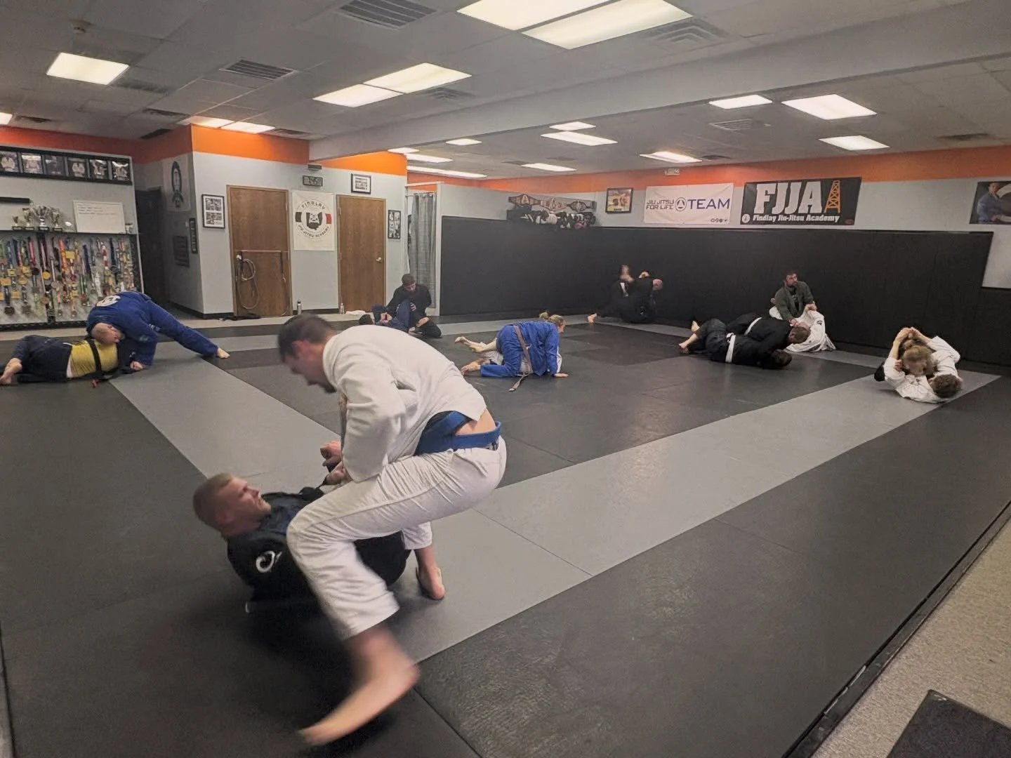 Some early March training, belt promotions for the kiddos, and some new brown belts for the wall!  Blog post on our website.🥋🤙

#findlay #jiujitsu #community #MidwestBJJ #FJJA