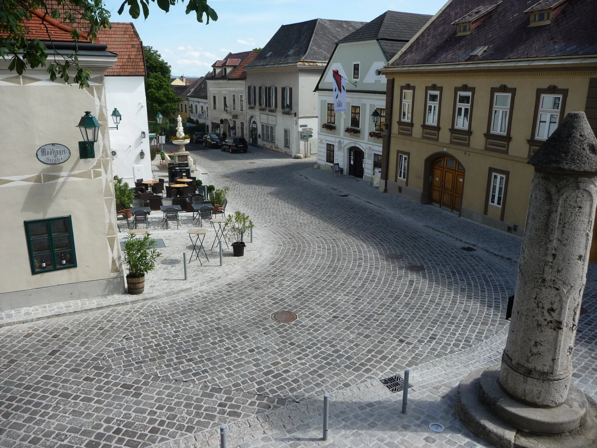 Neugestaltung Schrannenplatz Gumpoldskirchen