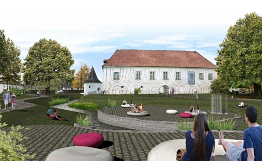 Wettbewerb Schloss Lengenfeld, Visualisierung (ARGE Architekt Strixner ZT GmbH)
