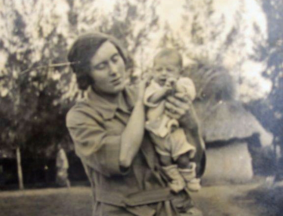 Zoe Foster and her eldest daughter, Neville.