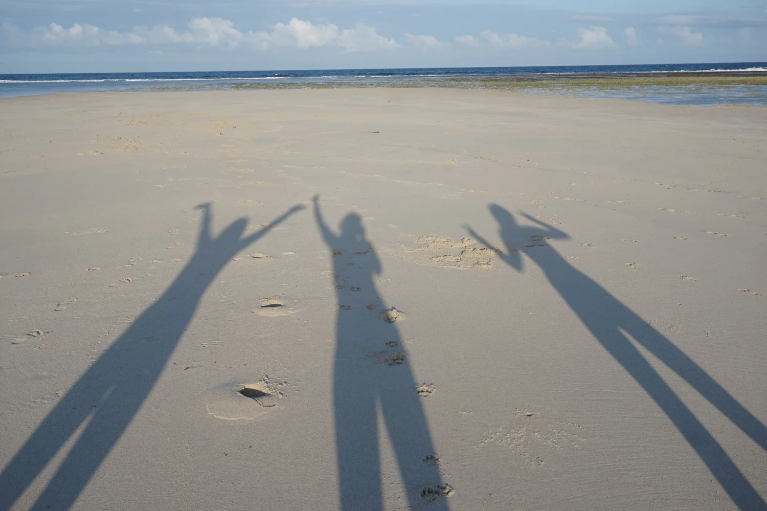 The Sand Island, low tide