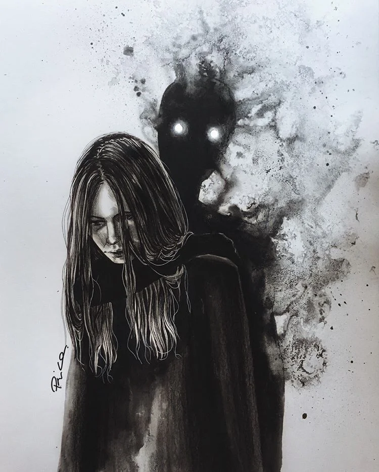 Do You See Me In The Shadows -- #WickedLitWednesday