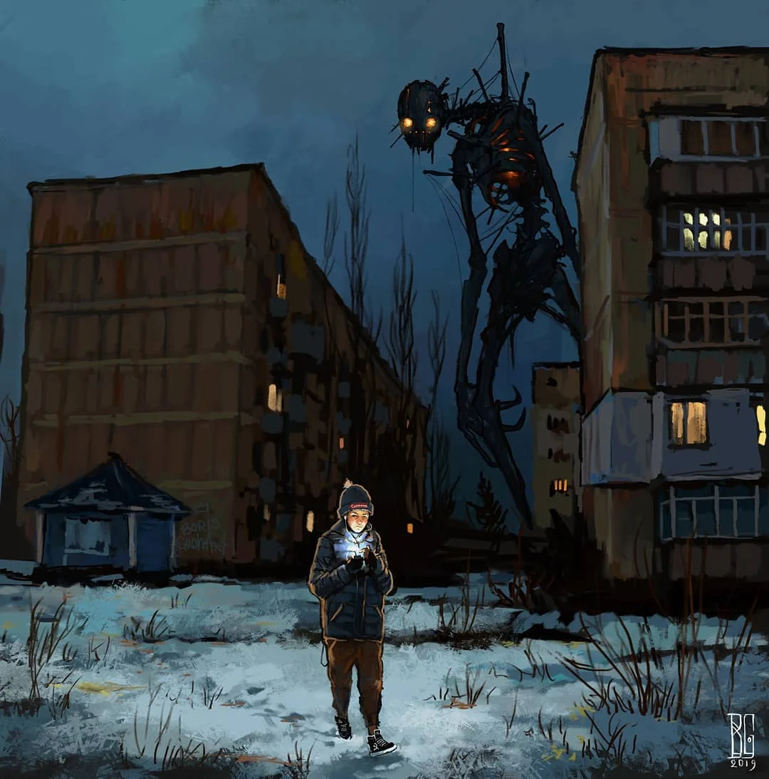 This Wicked Lit Wednesday story is inspired by this amazing painting by Boris Groh…