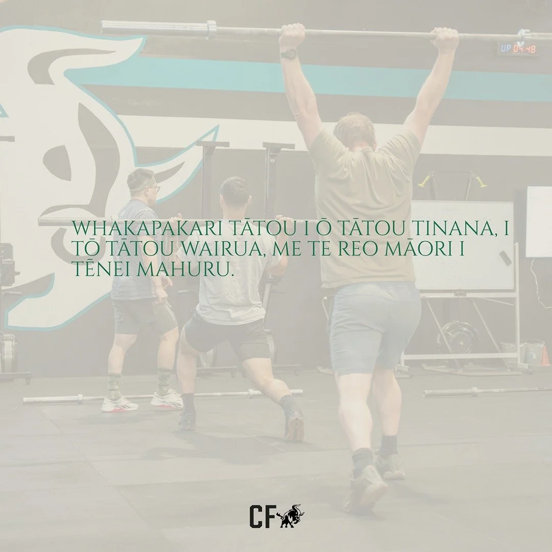 β¨ Te Wiki o te Reo MΔori | MΔori Language Week β¨
This week we celebrate the strength of te reo MΔori — the language of Aotearoa. Just like in CrossFit, every word, every rep, every effort counts. πͺ
Here are a few kupu (words) to bring into y