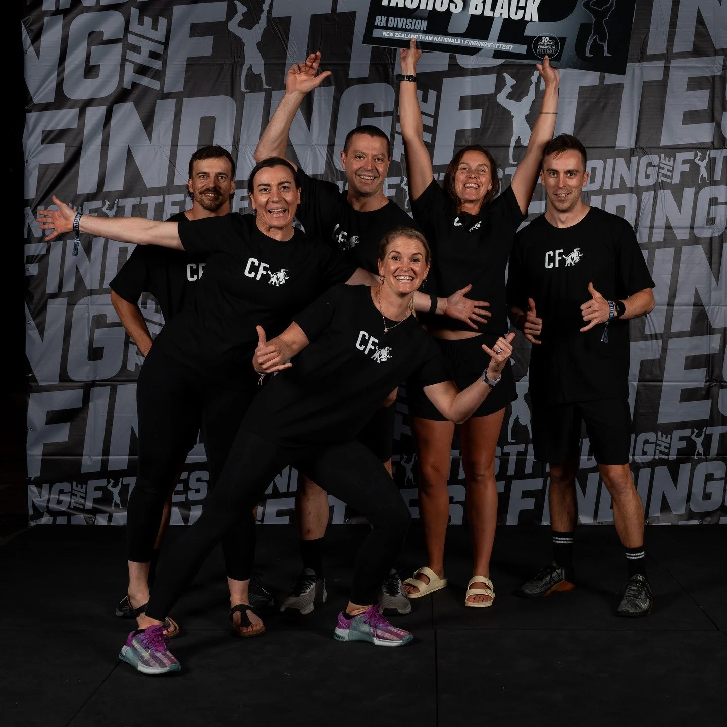 🔥 TEAM TAURUS BLACK 🔥
This weekend our crew — Lynn, Kev, Tim & Reid, Jenna, and Jacqui — take the floor at NZ Team Nationals! 💥
We couldn’t be prouder of this team — every early morning, every drop of sweat, every gri