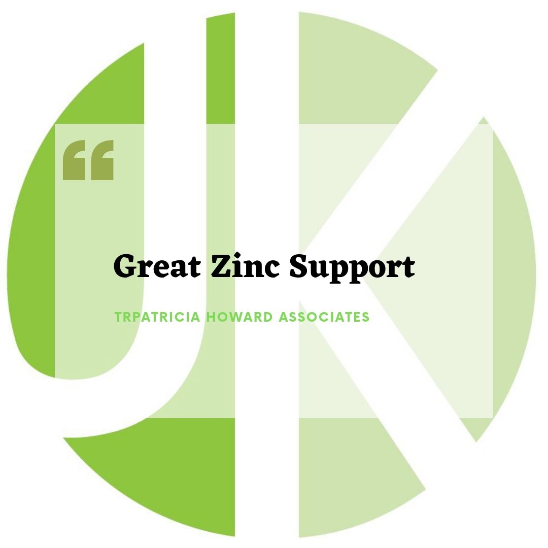 "Great Zinc support"