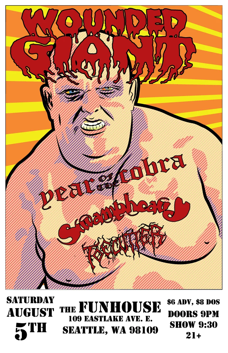 Wounded Giant, show poster