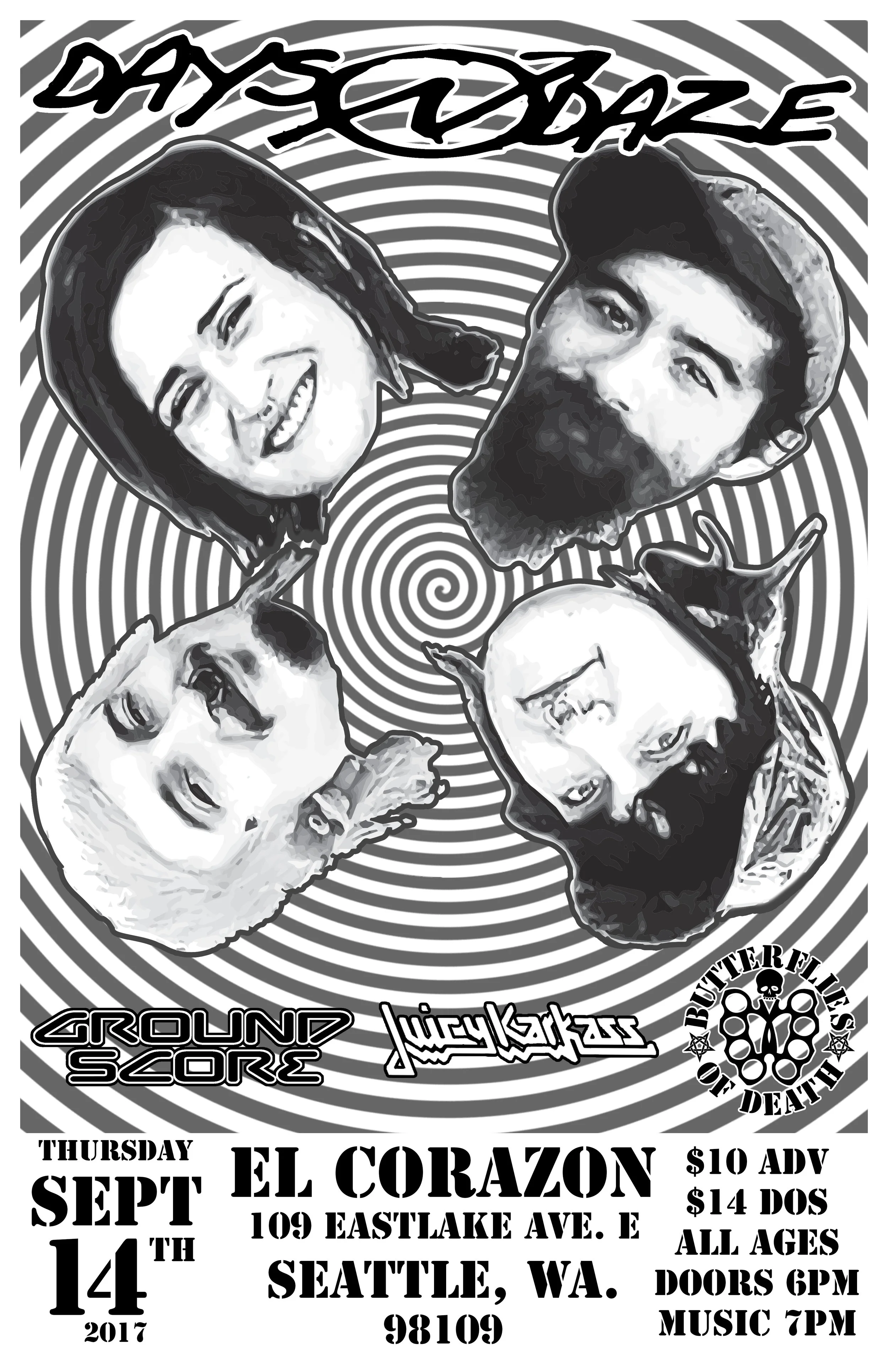 Days N Daze - El Corazon - Sept 14, 2017