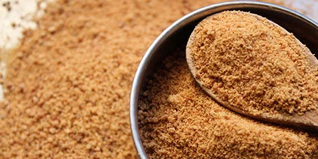 a bowl of healthy coconut sugar