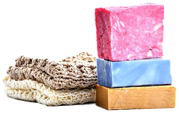 bars of soap that could contain harmful triclosan and triclocarban. speak to a qualified nutritionist for help with toxins