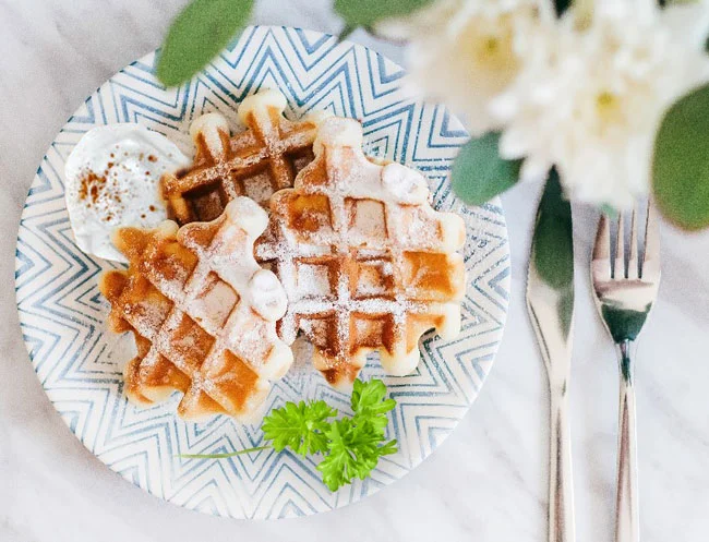 Cauliflower waffles are a nutritious and tasty breakfast idea for anyone following a keto diet