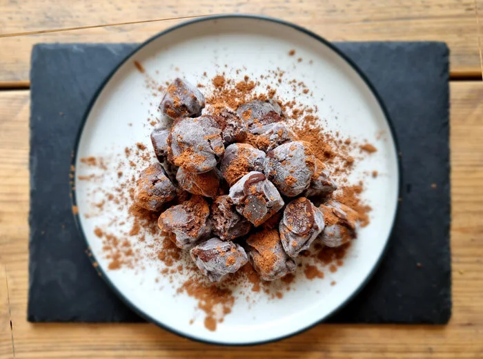 Peanut butter cacao bombs  