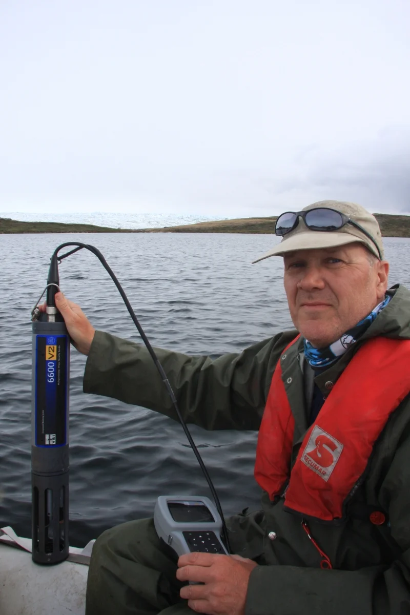 John Anderson, Loughborough University in England, has been appointed the 2017/18 year holder of the King Carl XVI Gustaf Professorship in Environmental Science. As a visiting professor, he will work at Umeå University. Photo: NERC ARP.