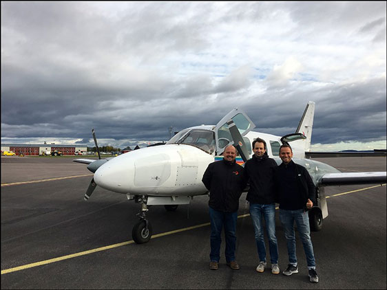 Airborne method of understanding northern lakes