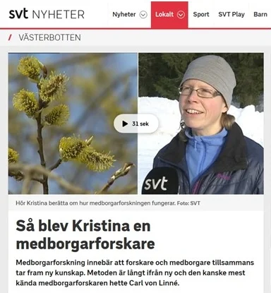 Så blev Kristina en medborgarforskare