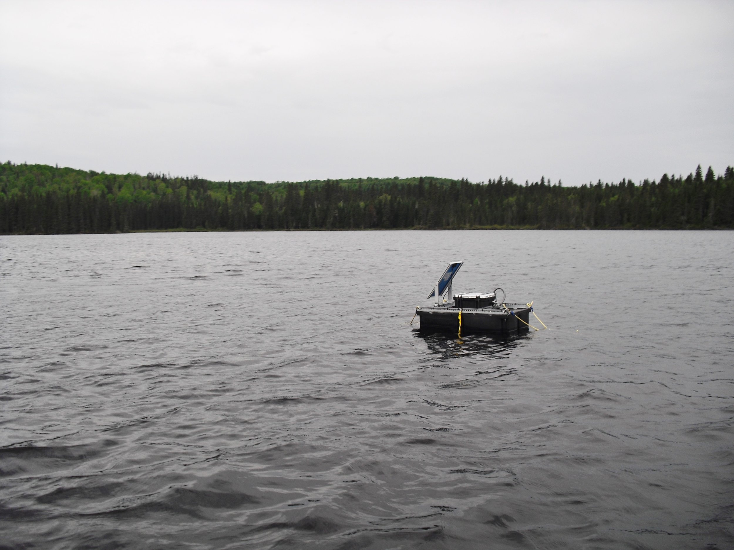 Monitoring_Lake_Simoncouche_by_Dominic_Vachon_on_2011_05_07.JPG