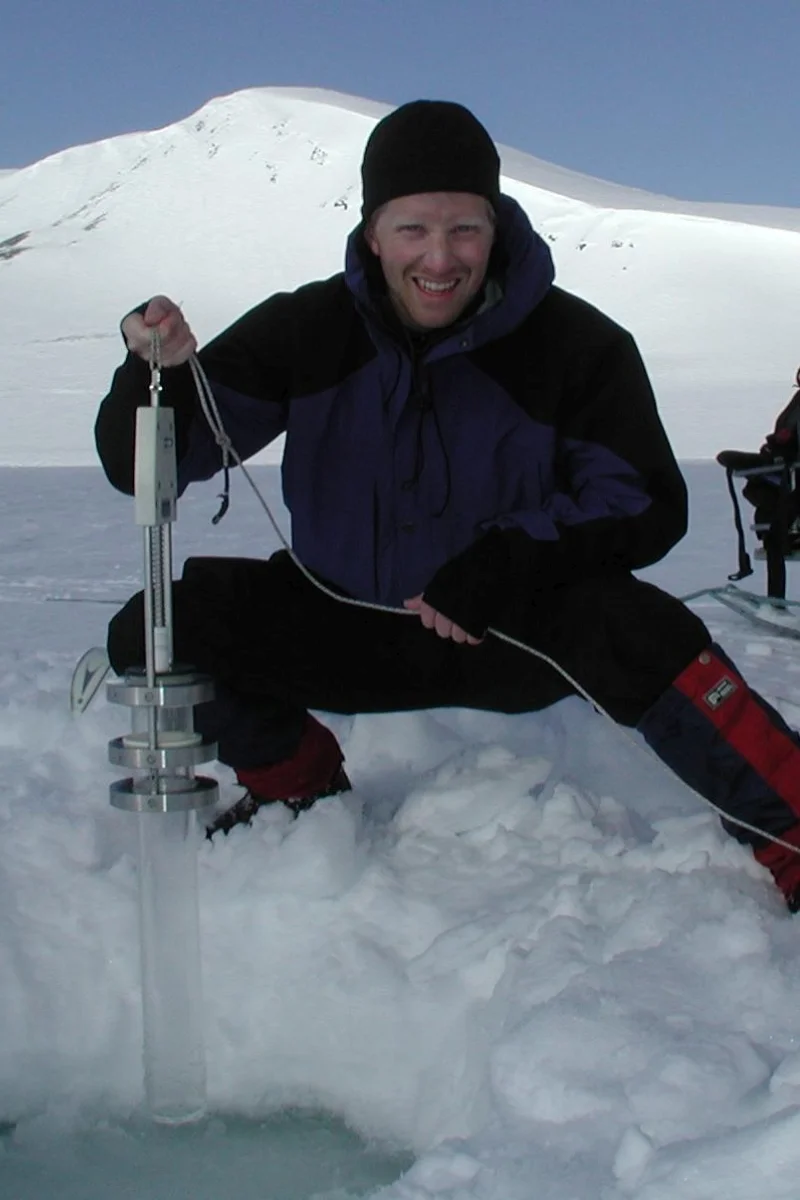 They are trying to understand the climate change at the #Arctic