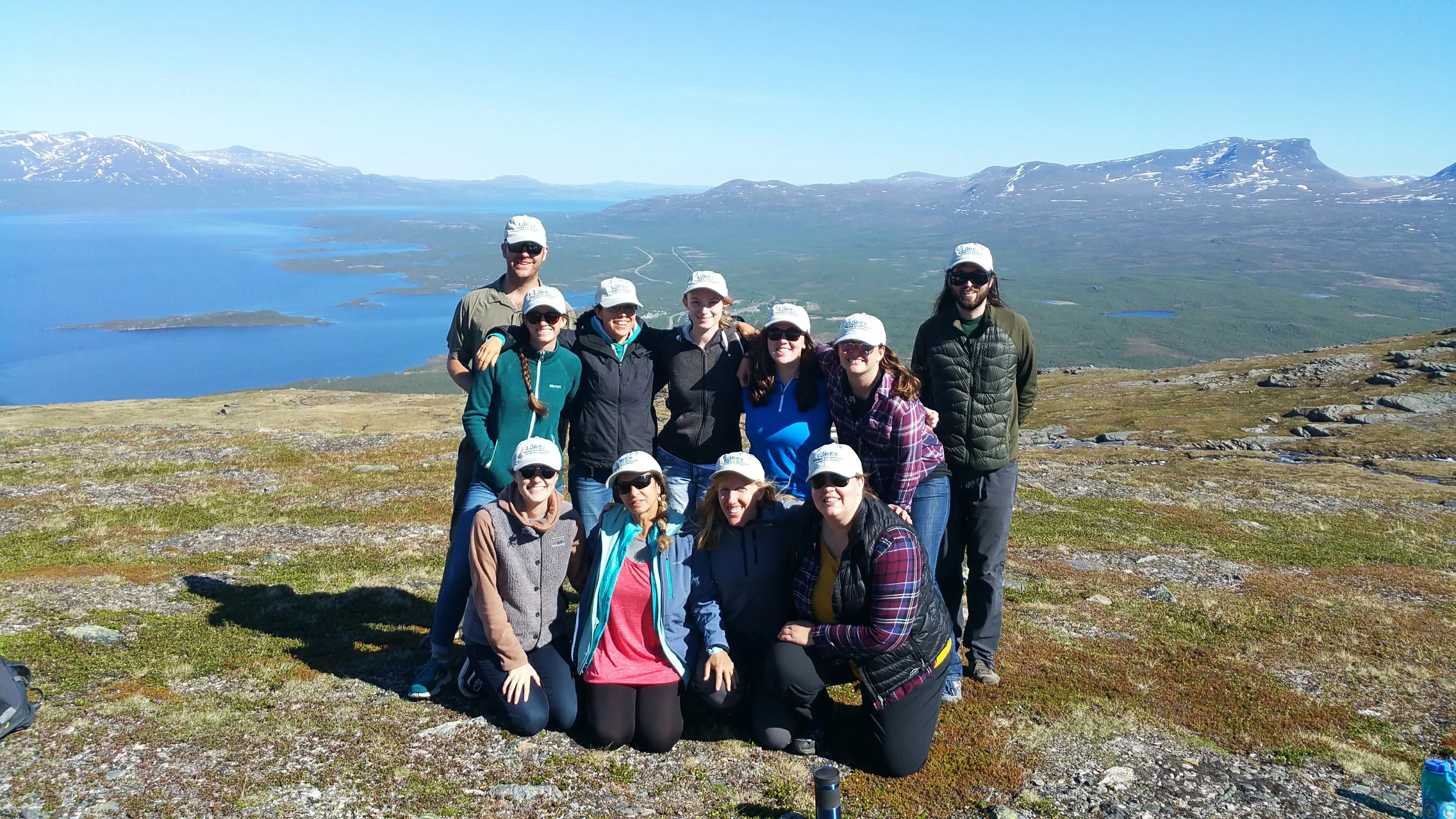 Lorex students arriving in Abisko