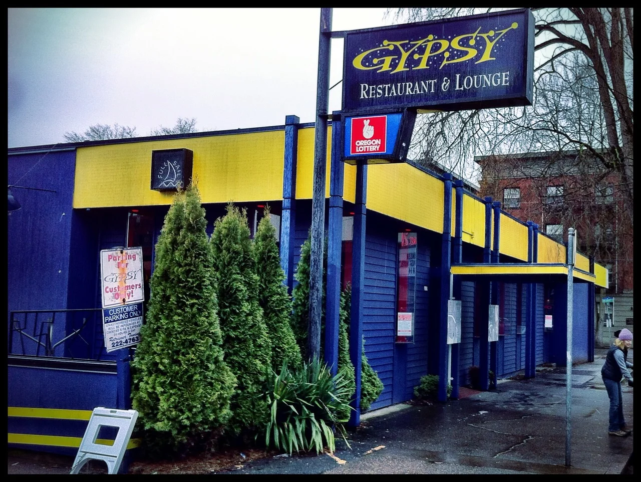 The iconic Gypsy, across from Cinema 21, was where I had my first pint of BridgePort IPA in 1996. Underneath it was some of the most valuable land in Portland; predictably, it's been turned into mixed use for the upper-middle class.