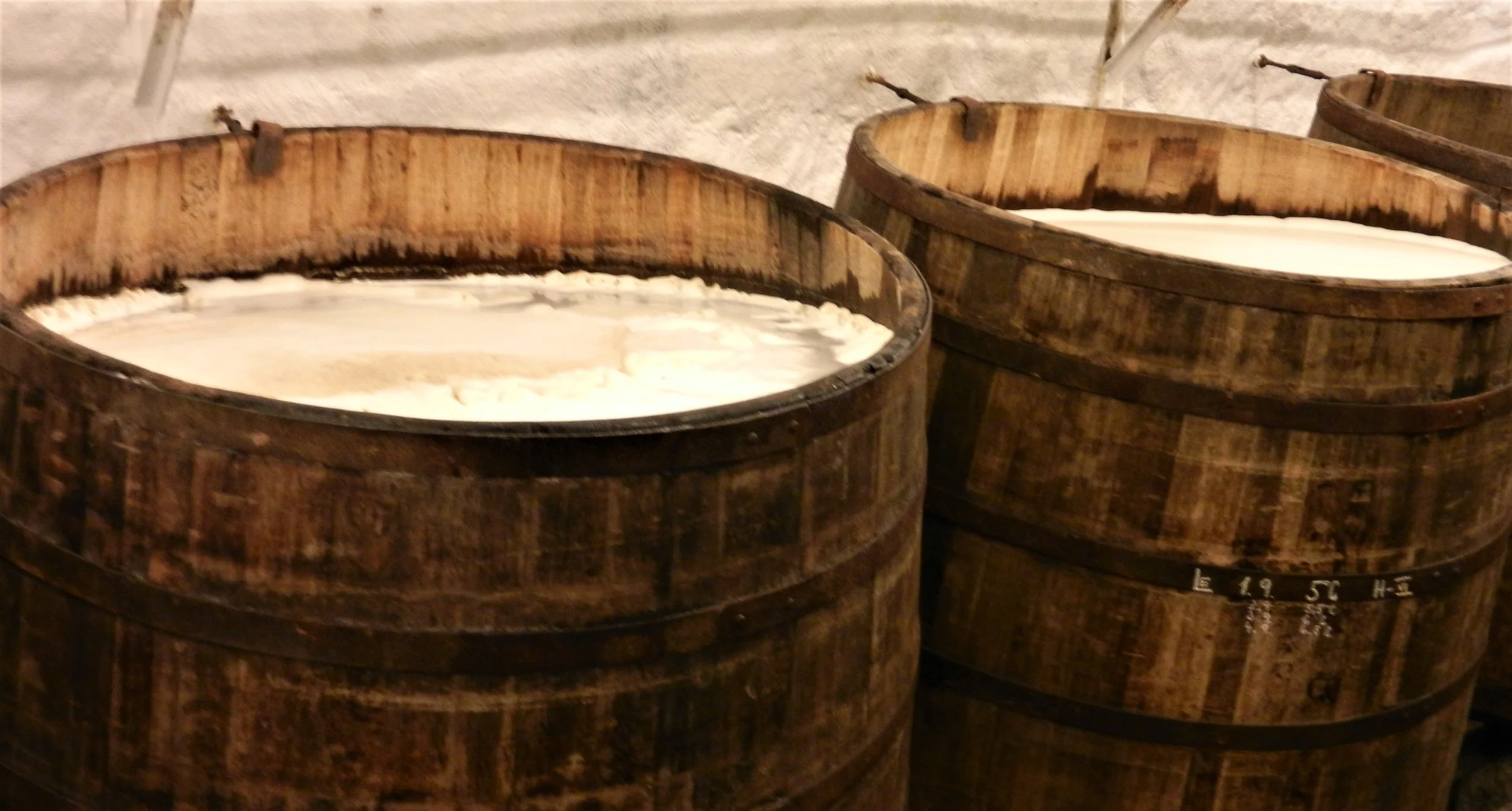The brewery does still do open fermentation on wood--but just for visitors taking the brewery tour.