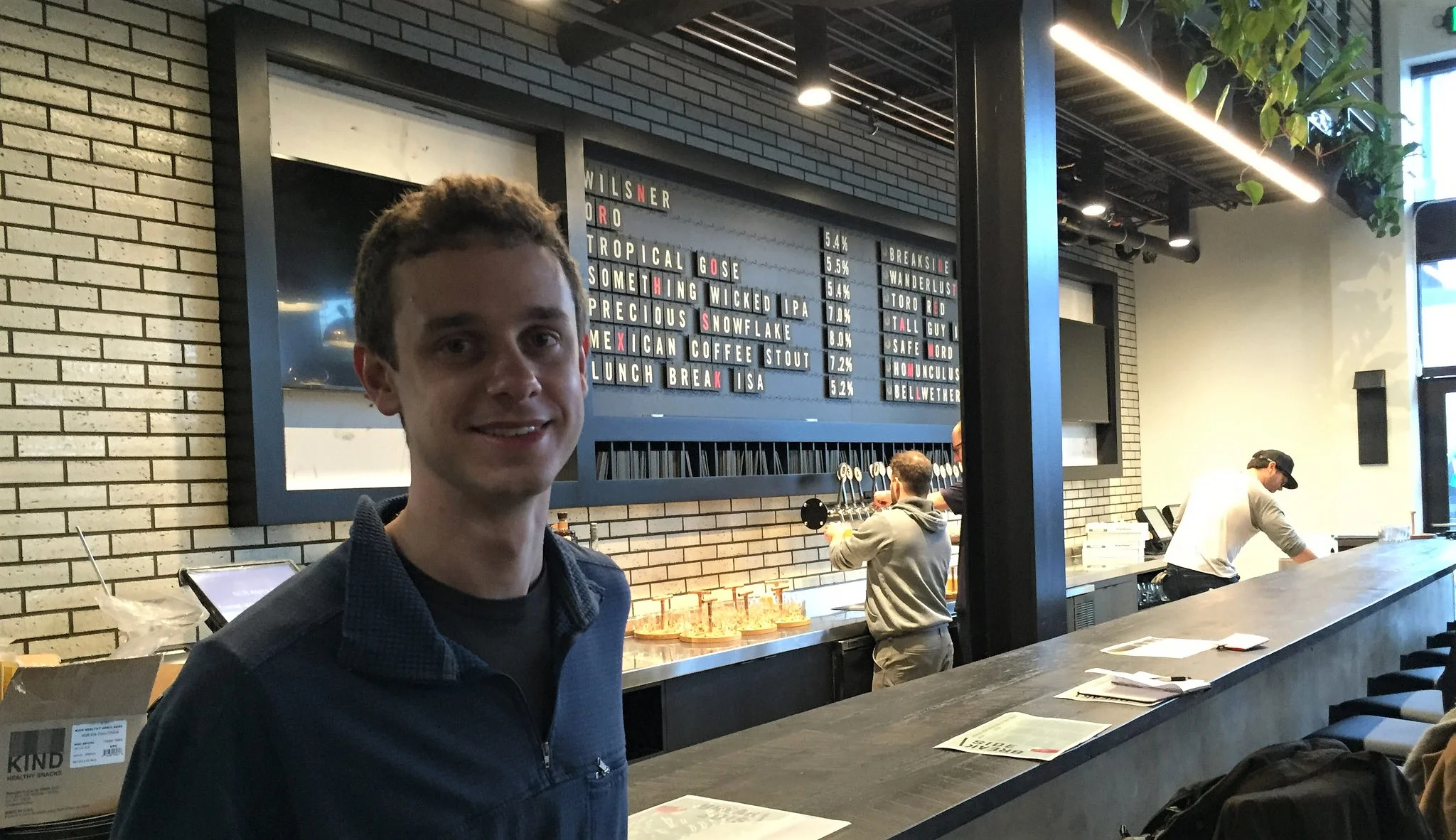 Will Jacquiss, Slabtown's head brewer.