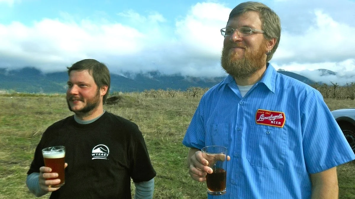 John Hitt (L) and Jason Kahler (R), co-owners of Solera Brewery. Source: The New School