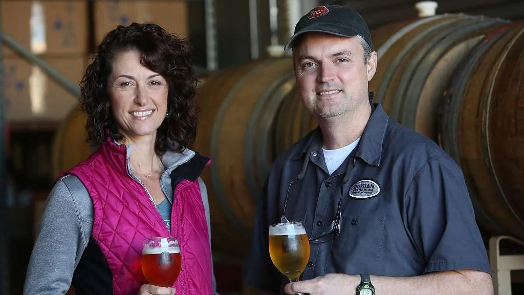 Vinnie and Natalie Cilurzo. Photo: Liz Hafalia /San Francisco Chronicle
