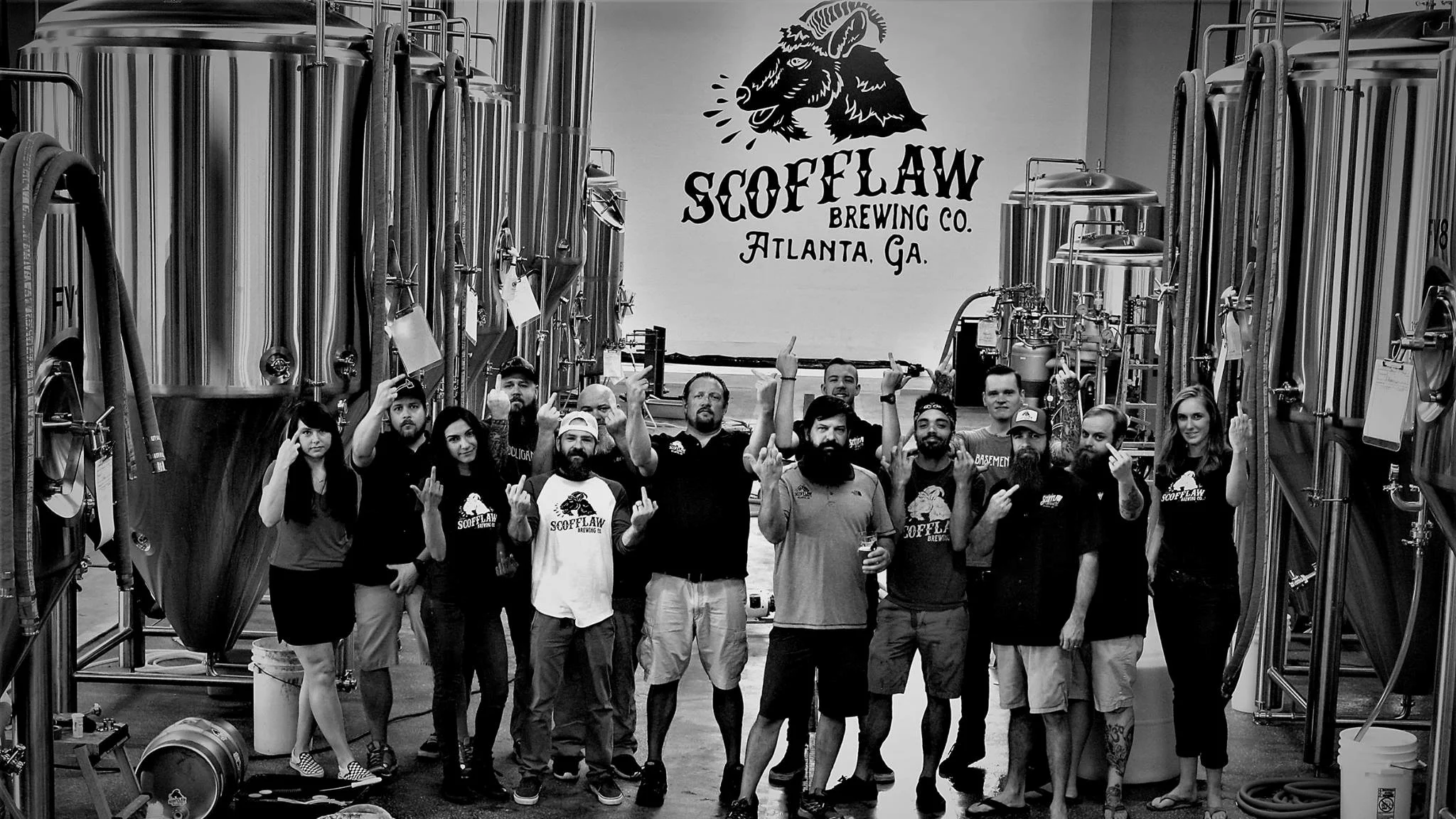 The photo Scofflaw posted with its initial Facebook post.
