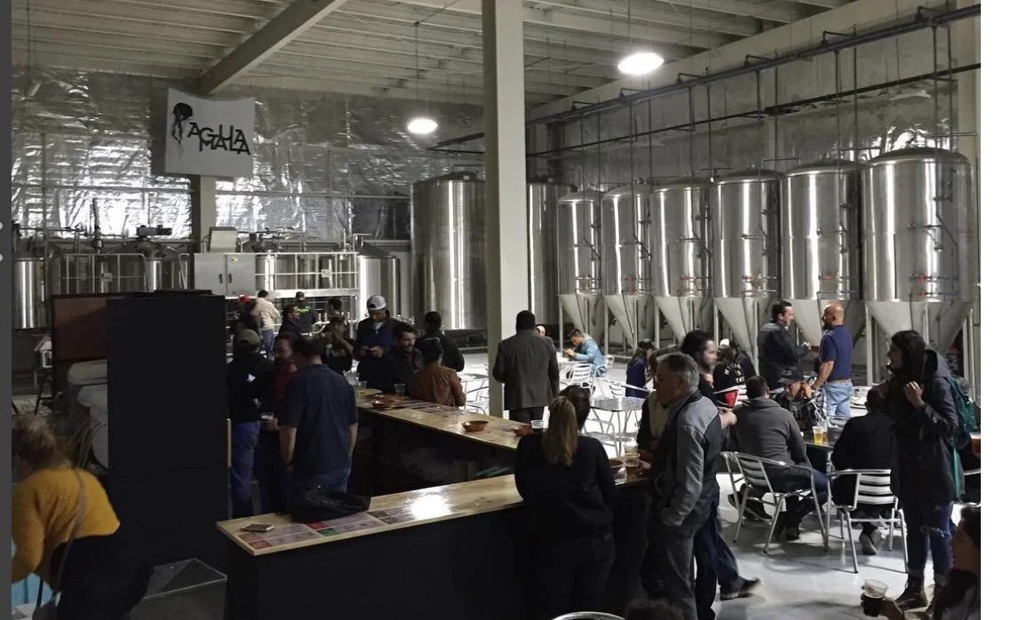 A speaking trip in Mexico took me to Agua Mala, one of Baja's best breweries.