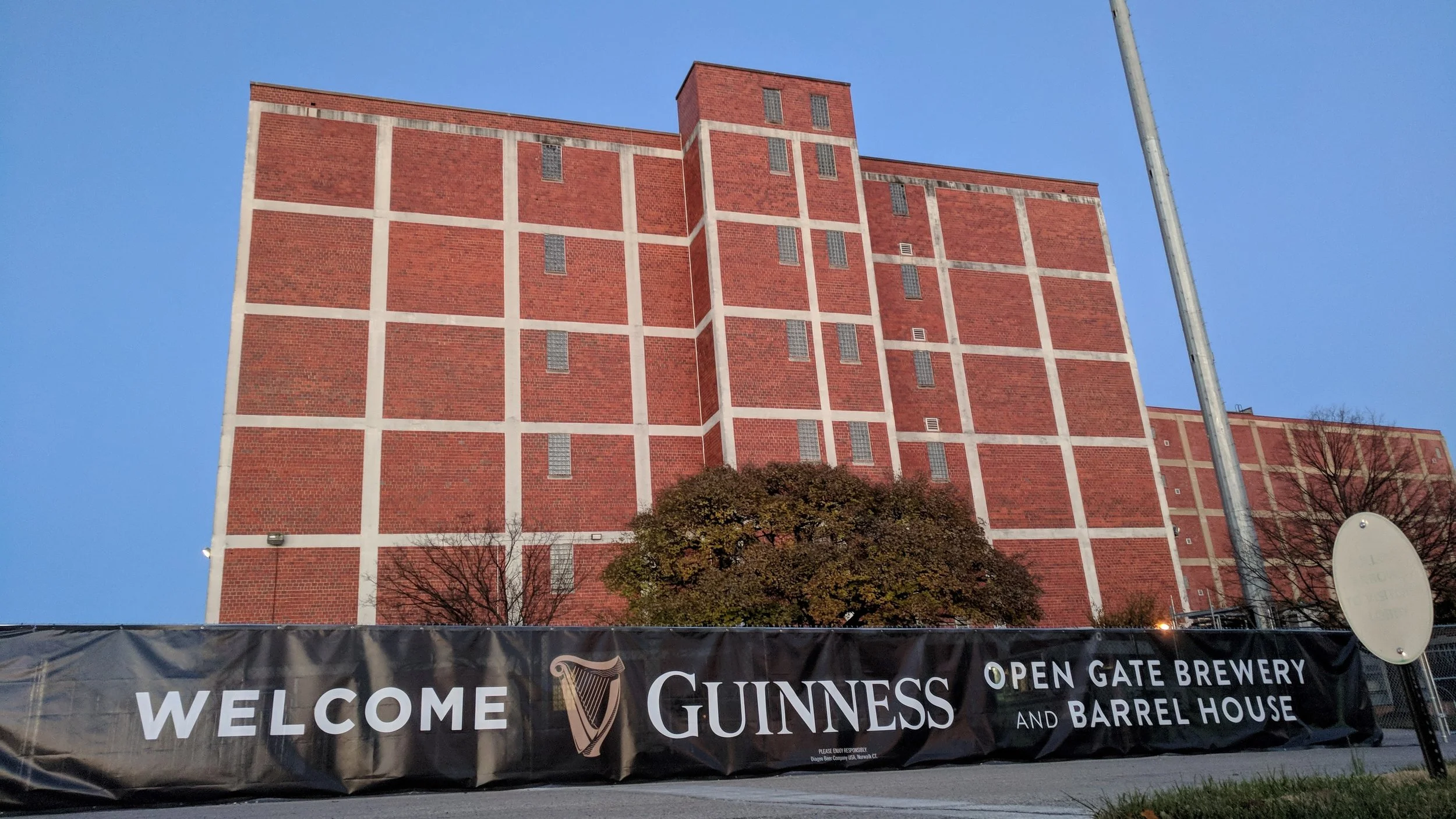 Guinness Open Gate Baltimore: The Brewery