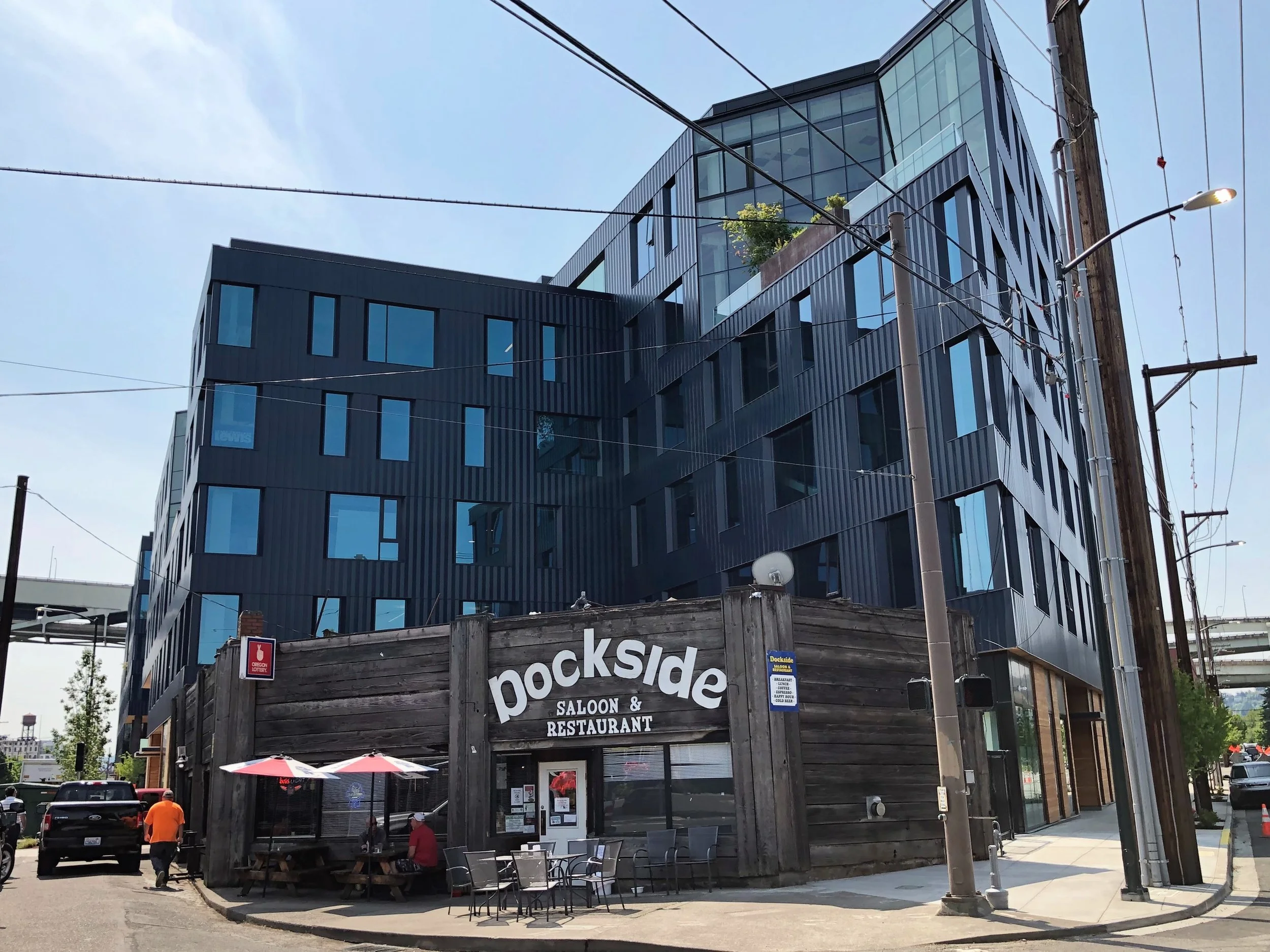 A Fragment of Old Portland Hangs On